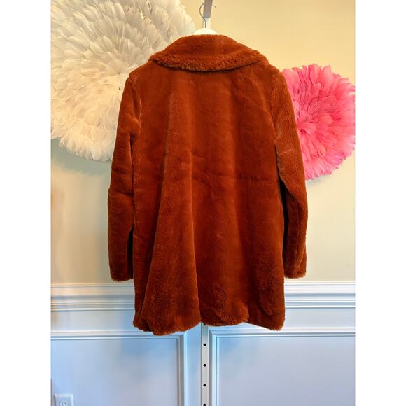 NWT BLANKNYC FAUX FUR COAT SIZE S - Picture 3 of 4
